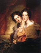 Rembrandt Peale The Sisters oil on canvas